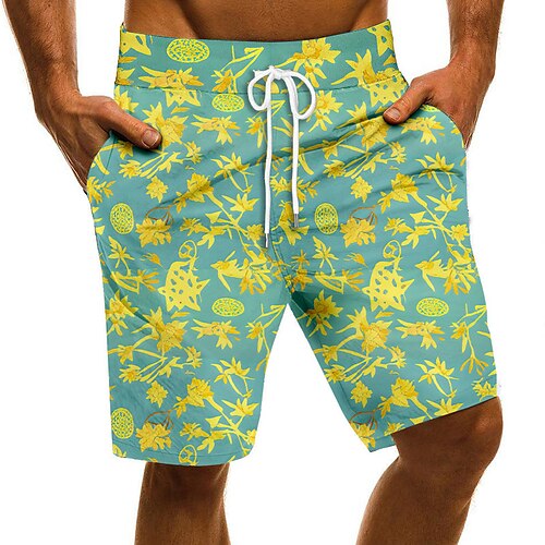Men's Swim Trunks Swim Shorts Quick Dry Board Shorts Bathing Suit with Pockets Drawstring Swimming Surfing Beach Water Sports Floral Printed Spring Summer
Men's Swim Trunks Swim Shorts Quick Dry Board Shorts Bathing Suit with Pockets Drawstring Swimming Surfing Beach Water Sports Floral Printed Spring Summer