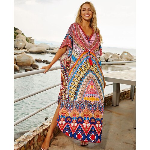 Mujer Camisa se encoge de hombros Arco Iris Graphic Estampado Manga Corta Festivos Playa Casual Estilo playero Escote en Pico Largo Holgado Tamaño Único
Mujer Camisa se encoge de hombros Arco Iris Graphic Estampado Manga Corta Festivos Playa Casual Estilo playero Escote en Pico Largo Holgado Tamaño Único