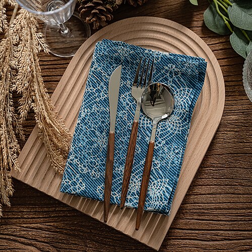 4 Pcs Farmhouse Style Cloth Dinner Napkins, 100% Cotton Linen Blend for Everyday Use and Events - Soft and Durable Cocktail Napkins, Wedding Dinner Napkins, 4060cm/16""24""
4 Pcs Farmhouse Style Cloth Dinner Napkins, 100% Cotton Linen Blend for Everyday Use and Events - Soft and Durable Cocktail Napkins, Wedding Dinner Napkins, 4060cm/16""24""
