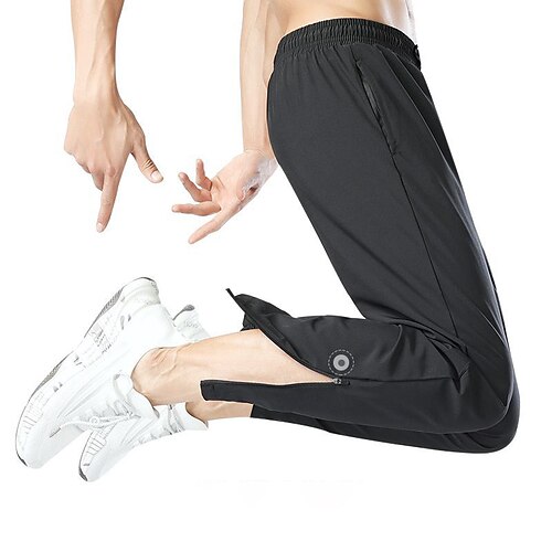 Men's Active Joggers Trousers Casual Pants Pocket Drawstring Elastic Waist Solid Color Comfort Breathable Daily Running Streetwear Fashion Casual / Sporty Black Micro-elastic / Elasticity
Men's Active Joggers Trousers Casual Pants Pocket Drawstring Elastic Waist Solid Color Comfort Breathable Daily Running Streetwear Fashion Casual / Sporty Black Micro-elastic / Elasticity