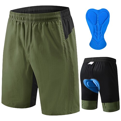 Per uomo Pantaloncini da bici Pantaloncini da ciclismo Pantaloncini per MTB Bicicletta Pantaloncini imbottiti di protezione Ciclismo da montagna Cicismo su strada Gli sport Pad 3D Ciclismo / Elastene
Per uomo Pantaloncini da bici Pantaloncini da ciclismo Pantaloncini per MTB Bicicletta Pantaloncini imbottiti di protezione Ciclismo da montagna Cicismo su strada Gli sport Pad 3D Ciclismo / Elastene