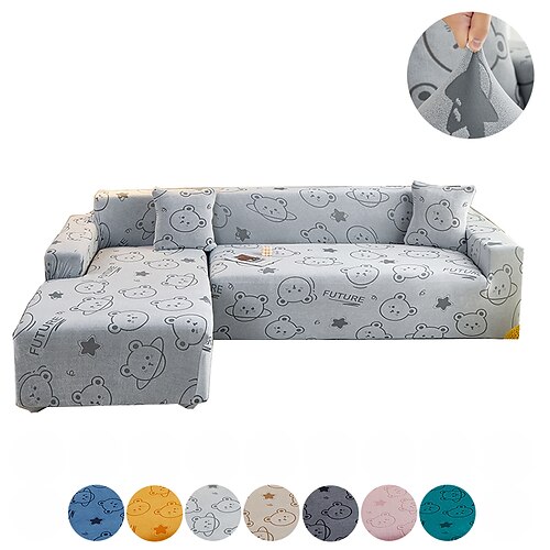 Small Bear Carving Sofa Cover Solid Color Furniture Protector Soft Stretch Couch Cover Super Strechable Cover Thick Fit Armchair/Loveseat/Three Seater/Four Seater/L Shaped Sofa
Small Bear Carving Sofa Cover Solid Color Furniture Protector Soft Stretch Couch Cover Super Strechable Cover Thick Fit Armchair/Loveseat/Three Seater/Four Seater/L Shaped Sofa
