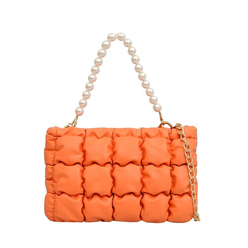 Women's Sling Bags Crossbody Bag PU Leather Chain Solid Color Daily Going out Green Black Pink Khaki
Women's Sling Bags Crossbody Bag PU Leather Chain Solid Color Daily Going out Green Black Pink Khaki
