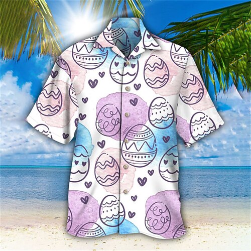 Men's Shirt Cartoon Turndown Street Casual 3D Button-Down Short Sleeve Tops Casual Fashion Comfortable Beach Light Pink
Men's Shirt Cartoon Turndown Street Casual 3D Button-Down Short Sleeve Tops Casual Fashion Comfortable Beach Light Pink
