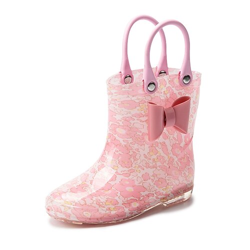 Girls' Boots Rain Boots PVC Waterproof Non-slipping School Shoes Big Kids(7years ) Little Kids(4-7ys) Daily Indoor Outdoor Outdoor Flower Butterfly Rosy Pink Spring Summer / Mid-Calf Boots
Girls' Boots Rain Boots PVC Waterproof Non-slipping School Shoes Big Kids(7years ) Little Kids(4-7ys) Daily Indoor Outdoor Outdoor Flower Butterfly Rosy Pink Spring Summer / Mid-Calf Boots