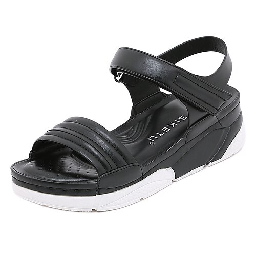 Women's Sandals Dad Sandals Wedge Heel Round Toe Open Toe Elegant Casual Daily Office Walking Shoes PU Leather Magic Tape Spring Summer Solid Colored Almond Black Rosy Pink
Women's Sandals Dad Sandals Wedge Heel Round Toe Open Toe Elegant Casual Daily Office Walking Shoes PU Leather Magic Tape Spring Summer Solid Colored Almond Black Rosy Pink