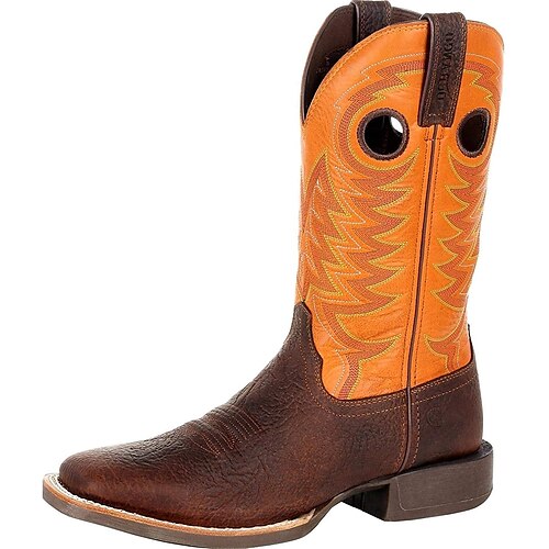 Men's Boots Embroidery Retro Cowboy Boots Vintage Classic British Outdoor Leather Black Blue khaki Fall Winter / Square Toe
Men's Boots Embroidery Retro Cowboy Boots Vintage Classic British Outdoor Leather Black Blue khaki Fall Winter / Square Toe