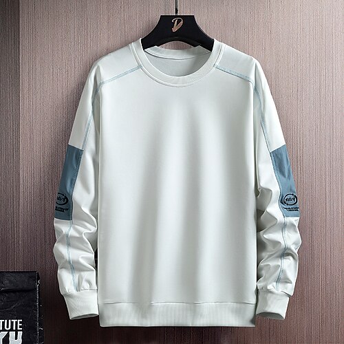 Men's Sweatshirt Khaki Gray White Black Crew Neck Letter Print Chains Print Streetwear Designer Casual Winter Spring, Fall, Winter, Summer Clothing Apparel Hoodies Sweatshirts Long Sleeve Slim
Men's Sweatshirt Khaki Gray White Black Crew Neck Letter Print Chains Print Streetwear Designer Casual Winter Spring, Fall, Winter, Summer Clothing Apparel Hoodies Sweatshirts Long Sleeve Slim