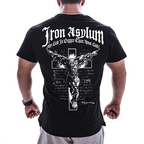 Men's T shirt Tee 3D Print Graphic Patterned Letter Crew Neck Street Casual Print Short Sleeve Tops Casual Fashion Breathable Comfortable Black / Summer / Summer
Men's T shirt Tee 3D Print Graphic Patterned Letter Crew Neck Street Casual Print Short Sleeve Tops Casual Fashion Breathable Comfortable Black / Summer / Summer