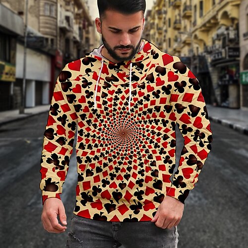 Inspired by Heart of The Cards Playing Cards Poker Hoodie Anime 100% Polyester Anime 3D Graphic Street Style Hoodie For Men's / Women's / Couple's
Inspired by Heart of The Cards Playing Cards Poker Hoodie Anime 100% Polyester Anime 3D Graphic Street Style Hoodie For Men's / Women's / Couple's