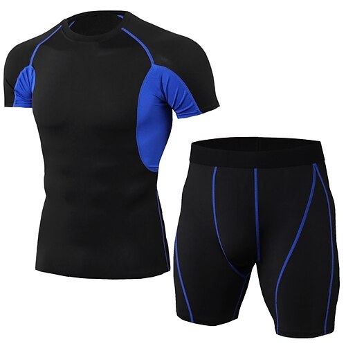 Per uomo Set di Abbigliamento Sportivo Tuta di compressione 2 pezzi Sportivo Elastene Traspirante Traspirazione umidità Morbido Fitness Corsa Jogging abbigliamento sportivo Abbigliamento sportivo
Per uomo Set di Abbigliamento Sportivo Tuta di compressione 2 pezzi Sportivo Elastene Traspirante Traspirazione umidità Morbido Fitness Corsa Jogging abbigliamento sportivo Abbigliamento sportivo