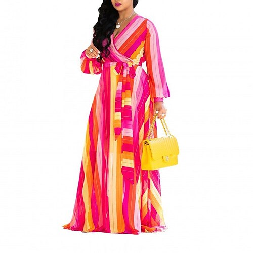 Women's A Line Dress Maxi long Dress Green Yellow Red Long Sleeve Geometric Print Fall Spring V Neck Elegant Vacation Fashion 2022 S M L XL XXL 3XL 4XL 5XL
Women's A Line Dress Maxi long Dress Green Yellow Red Long Sleeve Geometric Print Fall Spring V Neck Elegant Vacation Fashion 2022 S M L XL XXL 3XL 4XL 5XL