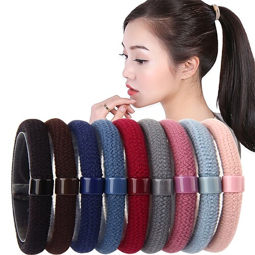 1pc Hair Rope Large Bold High Elastic Hair Ring Simple Black Tie Hair Rubber Band Female Japanese And Korean Horsetail Ring Head Rope Hair Accessories
1pc Hair Rope Large Bold High Elastic Hair Ring Simple Black Tie Hair Rubber Band Female Japanese And Korean Horsetail Ring Head Rope Hair Accessories