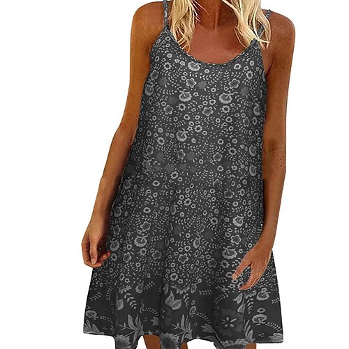 Women's Floral Dress Short Mini Dress Green Blue Gray Wine Light Blue Sleeveless Floral Backless Cold Shoulder Print Spring Summer Spaghetti Strap Casual 2022 S M L XL XXL 3XL 4XL 5XL
Women's Floral Dress Short Mini Dress Green Blue Gray Wine Light Blue Sleeveless Floral Backless Cold Shoulder Print Spring Summer Spaghetti Strap Casual 2022 S M L XL XXL 3XL 4XL 5XL