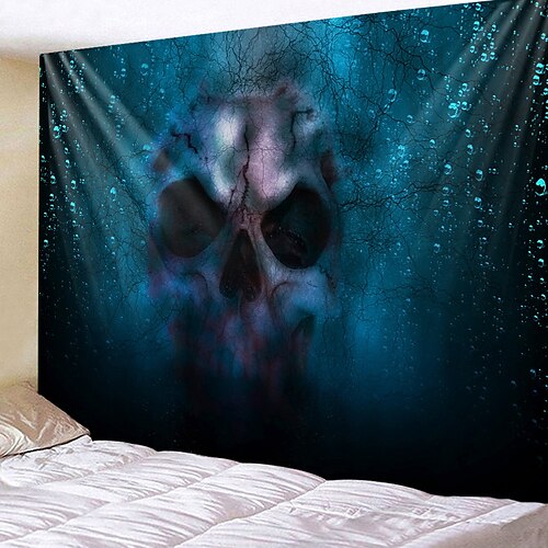 Halloween Spooky Tapestry Wall Hanging Carpet Wall Art Wall Decoration Tapestry Wall Decoration Polyester Skull Horror
Halloween Spooky Tapestry Wall Hanging Carpet Wall Art Wall Decoration Tapestry Wall Decoration Polyester Skull Horror