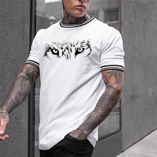 Men's Unisex T shirt Tee Hot Stamping Graphic Prints Owl Animal Crew Neck Street Daily Print Short Sleeve Tops Designer Casual Big and Tall Sports White / Summer / Summer
Men's Unisex T shirt Tee Hot Stamping Graphic Prints Owl Animal Crew Neck Street Daily Print Short Sleeve Tops Designer Casual Big and Tall Sports White / Summer / Summer