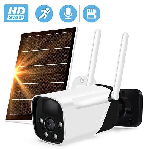 Wireless Wifi Solar Camera Panoramic Smart Camera Free Plug-in Outdoor Waterproof Mobile Remote Surveillance Camera
Wireless Wifi Solar Camera Panoramic Smart Camera Free Plug-in Outdoor Waterproof Mobile Remote Surveillance Camera