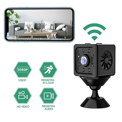 Q13 IP Camera HD WIFI Small Mini Camera Cam 1080P Video Sensor Night Vision Camcorder Micro Cameras DVR Motion
Q13 IP Camera HD WIFI Small Mini Camera Cam 1080P Video Sensor Night Vision Camcorder Micro Cameras DVR Motion
