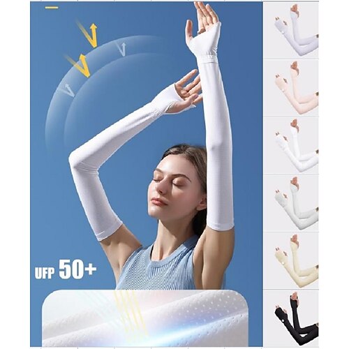 Summer Ice Silk Sleeves Women's Nylon Anti-ultraviolet Driving And Cycling Ice Sleeves Long Sleeves Arm Protection Sunscreen Gloves
Summer Ice Silk Sleeves Women's Nylon Anti-ultraviolet Driving And Cycling Ice Sleeves Long Sleeves Arm Protection Sunscreen Gloves