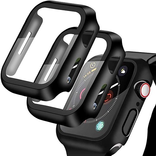 2 pcs Watch Screen Protector Compatible with Apple iWatch Series 6/5/4 / SE Series 7 Max Coverage HD Clear 9H Hardness Tempered Glass Hard PC Watch Accessories
2 pcs Watch Screen Protector Compatible with Apple iWatch Series 6/5/4 / SE Series 7 Max Coverage HD Clear 9H Hardness Tempered Glass Hard PC Watch Accessories