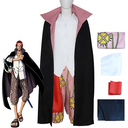 Inspired by One Piece Shanks Anime Cosplay Costumes Japanese Cosplay Suits Costume For Men's
Inspired by One Piece Shanks Anime Cosplay Costumes Japanese Cosplay Suits Costume For Men's