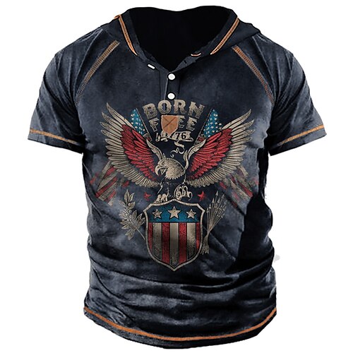 Men's Unisex T shirt Tee 3D Print Graphic Prints Eagle Hooded Street Daily Button-Down Print Short Sleeve Tops Designer Casual Big and Tall Papa T Shirts Army Green Brown Navy Blue / Summer / Summer
Men's Unisex T shirt Tee 3D Print Graphic Prints Eagle Hooded Street Daily Button-Down Print Short Sleeve Tops Designer Casual Big and Tall Papa T Shirts Army Green Brown Navy Blue / Summer / Summer