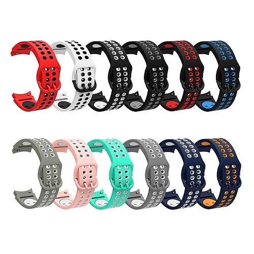 1 pcs Smart Watch Band for Samsung Galaxy Watch 5 40/44MM Watch 5 Pro 45MM Watch 4 Classic 42/46mm Watch 4 40/44mm Silicone Smartwatch Strap Matte Adjustable Elastic Sport Band Replacement Wristband
1 pcs Smart Watch Band for Samsung Galaxy Watch 5 40/44MM Watch 5 Pro 45MM Watch 4 Classic 42/46mm Watch 4 40/44mm Silicone Smartwatch Strap Matte Adjustable Elastic Sport Band Replacement Wristband