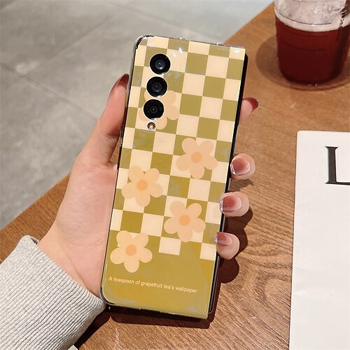 Phone Case For Samsung Galaxy Back Cover Flip Z Fold 3 Portable Magnetic Flip Shockproof Lines / Waves Geometric Pattern Flower PC
Phone Case For Samsung Galaxy Back Cover Flip Z Fold 3 Portable Magnetic Flip Shockproof Lines / Waves Geometric Pattern Flower PC