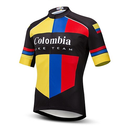 21Grams Men's Cycling Jersey Short Sleeve Bike Top with 3 Rear Pockets Mountain Bike MTB Road Bike Cycling Breathable Quick Dry Moisture Wicking Reflective Strips Yellow Columbia Polyester Spandex
21Grams Men's Cycling Jersey Short Sleeve Bike Top with 3 Rear Pockets Mountain Bike MTB Road Bike Cycling Breathable Quick Dry Moisture Wicking Reflective Strips Yellow Columbia Polyester Spandex