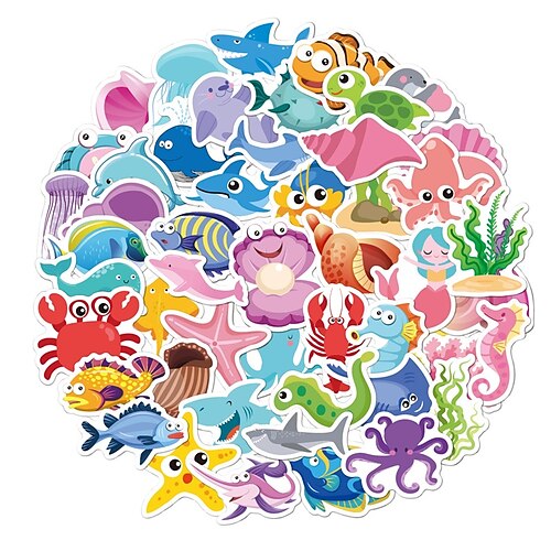 50pcs Animal Stickers for Student Notebook Gifts Waterproof Self-adhesive Cartoon for Women Men Girls
50pcs Animal Stickers for Student Notebook Gifts Waterproof Self-adhesive Cartoon for Women Men Girls