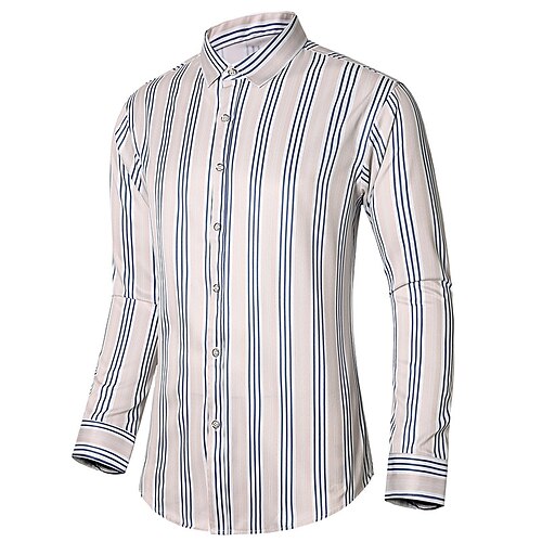 Men's Shirt Striped Turndown Street Daily Button-Down Long Sleeve Tops Casual Fashion Comfortable Blue Red
Men's Shirt Striped Turndown Street Daily Button-Down Long Sleeve Tops Casual Fashion Comfortable Blue Red