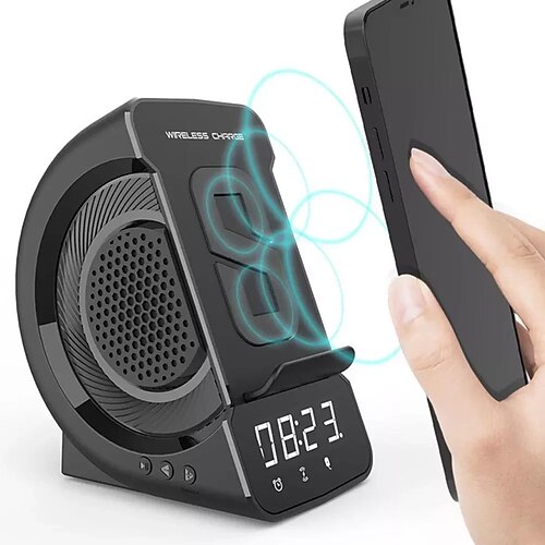 3 in 1 Wireless Charging Bluetooth Speaker Clock,Wireless Charging Stand for iPhone Samsung and More
3 in 1 Wireless Charging Bluetooth Speaker Clock,Wireless Charging Stand for iPhone Samsung and More