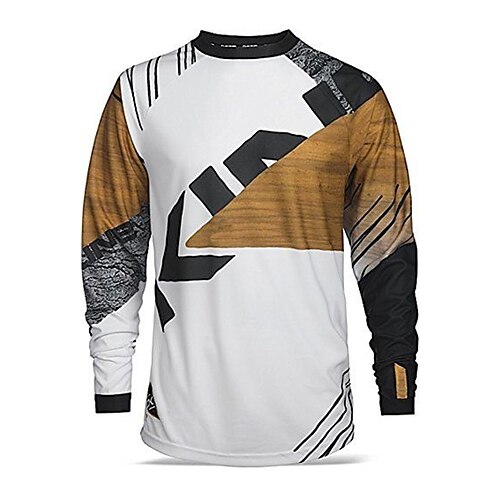 21Grams Men's Downhill Jersey Long Sleeve Red Blue Black Yellow Patchwork Bike Breathable Quick Dry Polyester Spandex Sports Patchwork Clothing Apparel / Stretchy
21Grams Men's Downhill Jersey Long Sleeve Red Blue Black Yellow Patchwork Bike Breathable Quick Dry Polyester Spandex Sports Patchwork Clothing Apparel / Stretchy