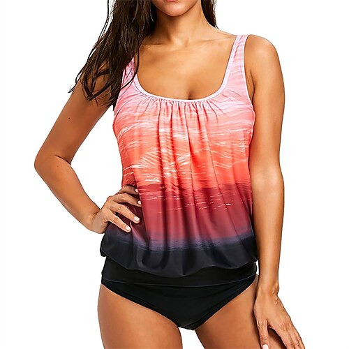 Damen Badeanzug Tankini 2 Stück Normal Bademode Rückenfrei Hoch tailliert Bedruckt Gestreift Blume Schwarz Blau Orange Rote Badeanzüge neu Urlaub Modern
Damen Badeanzug Tankini 2 Stück Normal Bademode Rückenfrei Hoch tailliert Bedruckt Gestreift Blume Schwarz Blau Orange Rote Badeanzüge neu Urlaub Modern