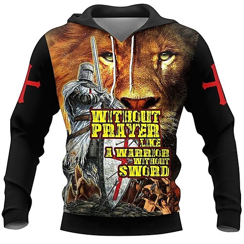 Men's Pullover Hoodie Sweatshirt Graphic Patterned Lion Print Hooded Daily Work Weekend 3D Print Designer Casual Hoodies Sweatshirts Long Sleeve Brown
Men's Pullover Hoodie Sweatshirt Graphic Patterned Lion Print Hooded Daily Work Weekend 3D Print Designer Casual Hoodies Sweatshirts Long Sleeve Brown