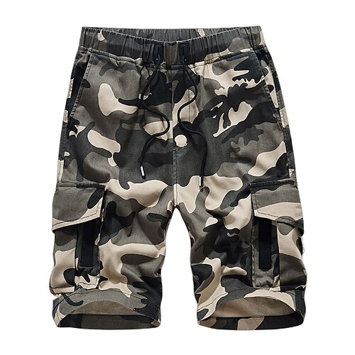 Men's Classic Style Casual / Sporty Chinos Shorts Multiple Pockets Elastic Drawstring Design Print Knee Length Pants Casual Leisure Sports Micro-elastic Camouflage Solid Colored Comfort Breathable
Men's Classic Style Casual / Sporty Chinos Shorts Multiple Pockets Elastic Drawstring Design Print Knee Length Pants Casual Leisure Sports Micro-elastic Camouflage Solid Colored Comfort Breathable