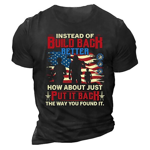 Men's Unisex T shirt Tee 3D Print Graphic Patterned National Flag Crew Neck Street Daily Print Short Sleeve Tops Casual Vintage Big and Tall Sports Black / Summer
Men's Unisex T shirt Tee 3D Print Graphic Patterned National Flag Crew Neck Street Daily Print Short Sleeve Tops Casual Vintage Big and Tall Sports Black / Summer