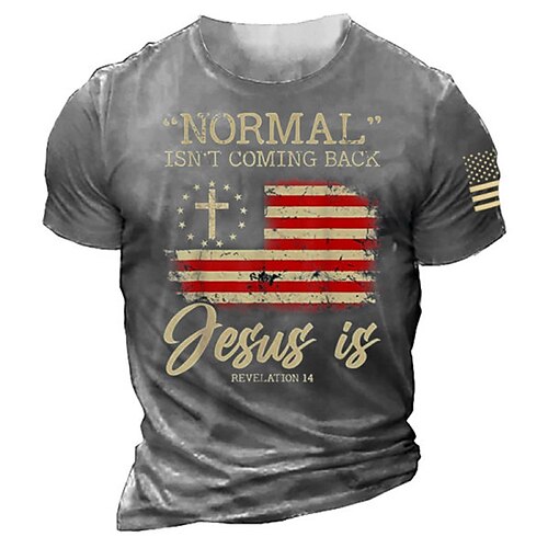 Men's Unisex T shirt Tee 3D Print Graphic Patterned National Flag Crew Neck Street Daily Print Short Sleeve Tops Designer Casual Vintage Big and Tall Black Gray Army Green / Summer / Summer
Men's Unisex T shirt Tee 3D Print Graphic Patterned National Flag Crew Neck Street Daily Print Short Sleeve Tops Designer Casual Vintage Big and Tall Black Gray Army Green / Summer / Summer
