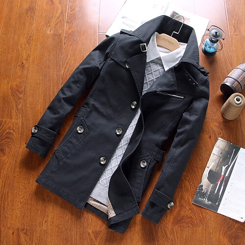 Men's Jacket Long Stylish UV Protection Pocket Coat Black Yellow Army Green Casual Daily Fall Buttoned Front Turndown Regular Fit M L XL XXL 3XL 4XL / Winter / Long Sleeve
Men's Jacket Long Stylish UV Protection Pocket Coat Black Yellow Army Green Casual Daily Fall Buttoned Front Turndown Regular Fit M L XL XXL 3XL 4XL / Winter / Long Sleeve