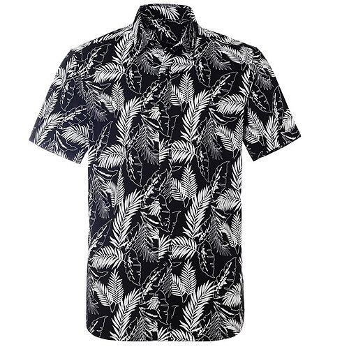 Men's Shirt Summer Hawaiian Shirt Graphic Shirt Leaves Turndown Khaki Black 3D Print Outdoor Street Short Sleeve Button-Down Print Clothing Apparel Fashion Designer Casual Hawaiian
Men's Shirt Summer Hawaiian Shirt Graphic Shirt Leaves Turndown Khaki Black 3D Print Outdoor Street Short Sleeve Button-Down Print Clothing Apparel Fashion Designer Casual Hawaiian