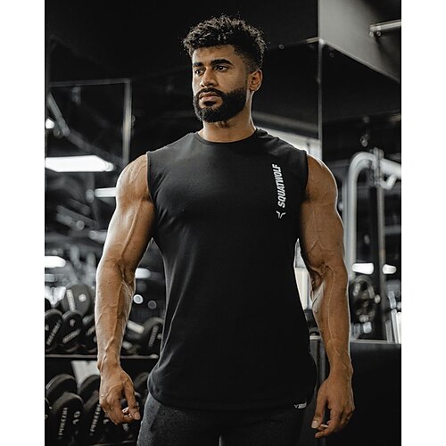 Men's Running Tank Top Sleeveless Tee Tshirt Athletic Breathable Quick Dry Moisture Wicking Gym Workout Running Active Training Sportswear Activewear Black Yellow Burgundy
Men's Running Tank Top Sleeveless Tee Tshirt Athletic Breathable Quick Dry Moisture Wicking Gym Workout Running Active Training Sportswear Activewear Black Yellow Burgundy