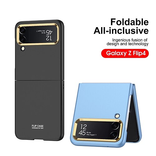 Phone Case For Samsung Galaxy Back Cover Z Flip 4 Plating Ultra-thin Full Body Protective Solid Colored TPU
Phone Case For Samsung Galaxy Back Cover Z Flip 4 Plating Ultra-thin Full Body Protective Solid Colored TPU
