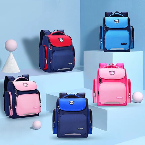 Kid's Boys School Bag Mini Backpack Oxford Solid Color Waterproof Breathable Zipper School Sapphire Pink Red Rose Red / Girls'
Kid's Boys School Bag Mini Backpack Oxford Solid Color Waterproof Breathable Zipper School Sapphire Pink Red Rose Red / Girls'