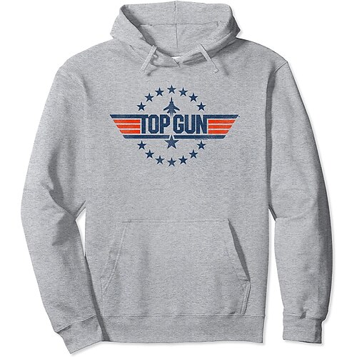 Inspired by Top Gun Logo Hoodie Cartoon Manga Anime Classic Street Style Hoodie For Men's Women's Unisex Adults' Hot Stamping 100% Polyester
Inspired by Top Gun Logo Hoodie Cartoon Manga Anime Classic Street Style Hoodie For Men's Women's Unisex Adults' Hot Stamping 100% Polyester