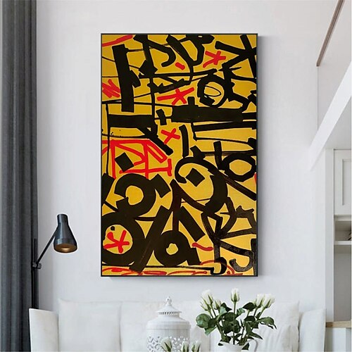 Handmade Hand Painted Oil Painting Wall Street Art Yellow Black Home Decoration Decor Rolled Canvas No Frame Unstretched
Handmade Hand Painted Oil Painting Wall Street Art Yellow Black Home Decoration Decor Rolled Canvas No Frame Unstretched