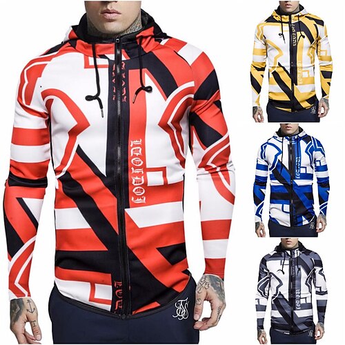 Men's Coat Windproof Street Zipper Graphic 3D Printed Graphic Hoodie Sporty Jacket Outerwear Long Sleeve Pocket Winter
Men's Coat Windproof Street Zipper Graphic 3D Printed Graphic Hoodie Sporty Jacket Outerwear Long Sleeve Pocket Winter