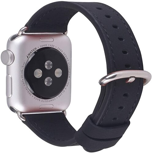 1pc Watch Band Compatible with Apple Watch Leather Band 38mm 40mm 41mm 42mm 44mm 45mm Women Strap for iWatch Series 7 6 5 4 3 2 1 SE
1pc Watch Band Compatible with Apple Watch Leather Band 38mm 40mm 41mm 42mm 44mm 45mm Women Strap for iWatch Series 7 6 5 4 3 2 1 SE