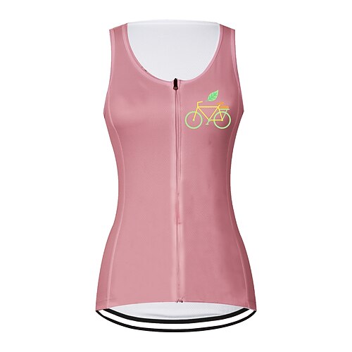 21Grams Women's Cycling Vest Sleeveless Rosy Pink Graphic Bike Breathable Quick Dry Reflective Strips Back Pocket Polyester Spandex Sports Graphic Clothing Apparel
21Grams Women's Cycling Vest Sleeveless Rosy Pink Graphic Bike Breathable Quick Dry Reflective Strips Back Pocket Polyester Spandex Sports Graphic Clothing Apparel