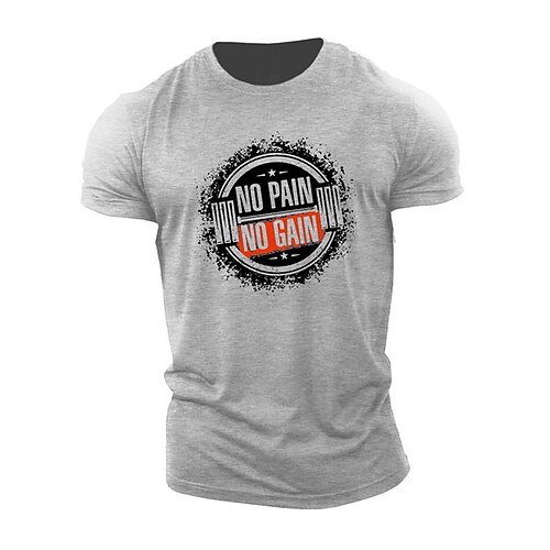 Men's Unisex T shirt Tee Hot Stamping Graphic Prints Letter Crew Neck Street Daily Print Short Sleeve Tops Designer Casual Big and Tall Sports Gray / Summer / Summer
Men's Unisex T shirt Tee Hot Stamping Graphic Prints Letter Crew Neck Street Daily Print Short Sleeve Tops Designer Casual Big and Tall Sports Gray / Summer / Summer