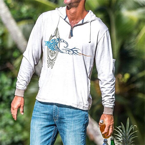 Men's Hoodie Pullover Hoodie Sweatshirt Graphic Patterned Quarter Zip Daily Holiday Going out Hot Stamping Casual Streetwear Hoodies Sweatshirts White
Men's Hoodie Pullover Hoodie Sweatshirt Graphic Patterned Quarter Zip Daily Holiday Going out Hot Stamping Casual Streetwear Hoodies Sweatshirts White